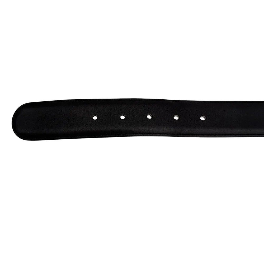 Coach Dark Navy Blue Leather Belt Womens Small S 26